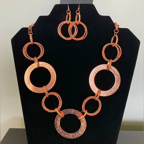 Copper Necklace set - Picture 1 of 1